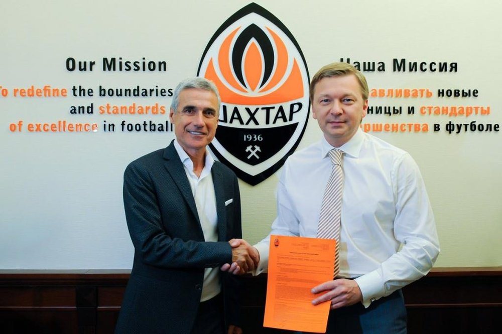 Luís Castro é o novo treinador do Shakhtar Donetsk. FCShakhtar