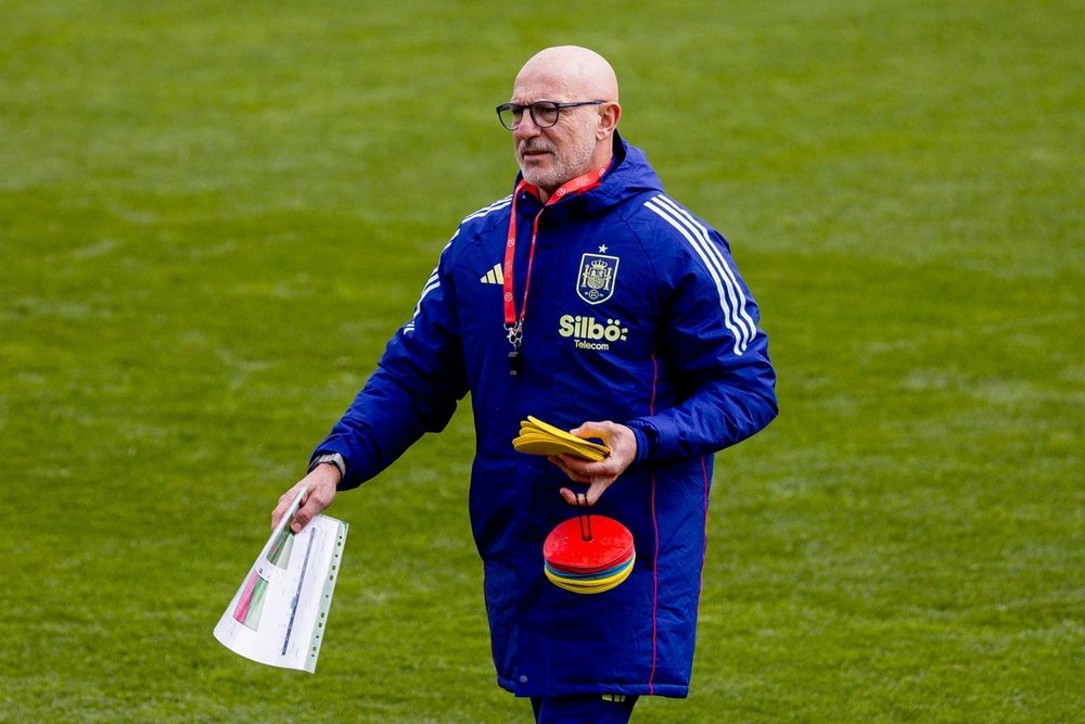 De la Fuente has depth at centre-back. EFE