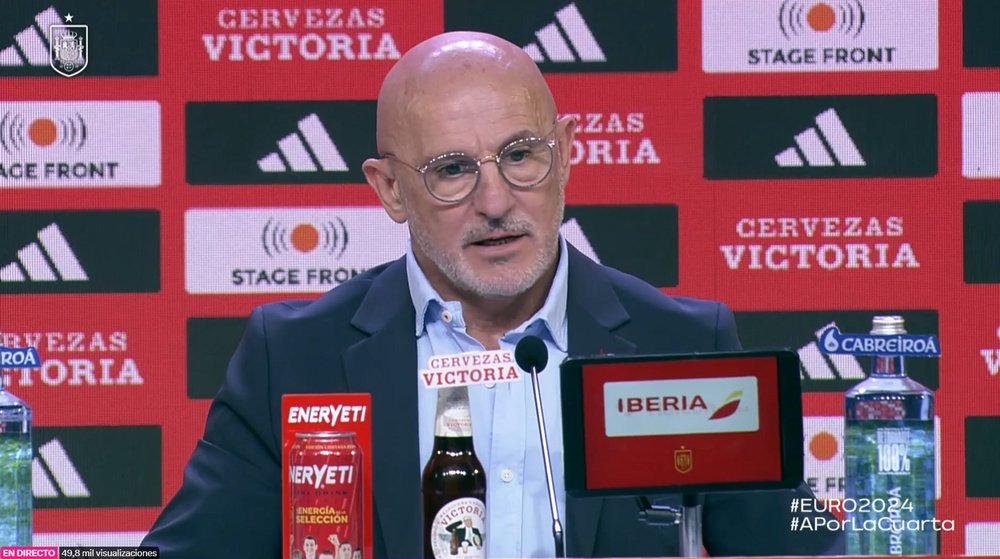 De la Fuente spoke about Pedri. Screenshot/SeFutbol