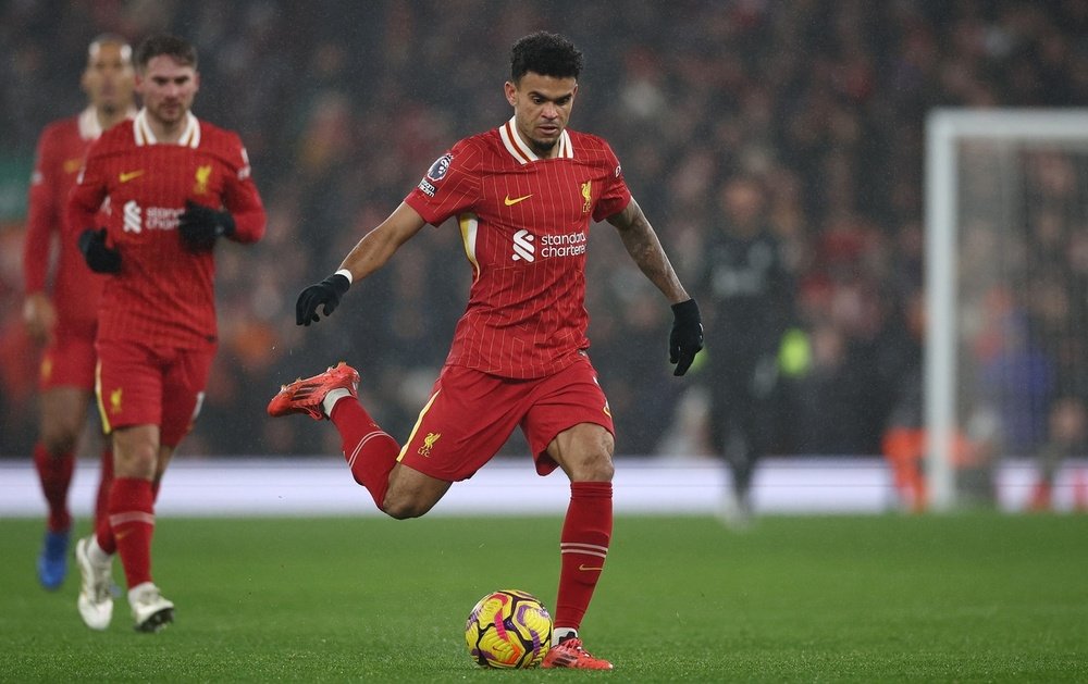 Diaz seems focused on continuing his journey with Liverpool. EFE