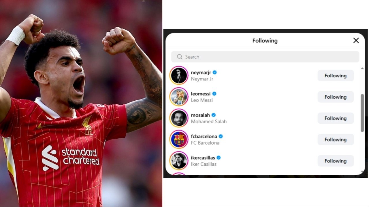 Liverpool's Luis Diaz drops hint amid Barcelona transfer speculation