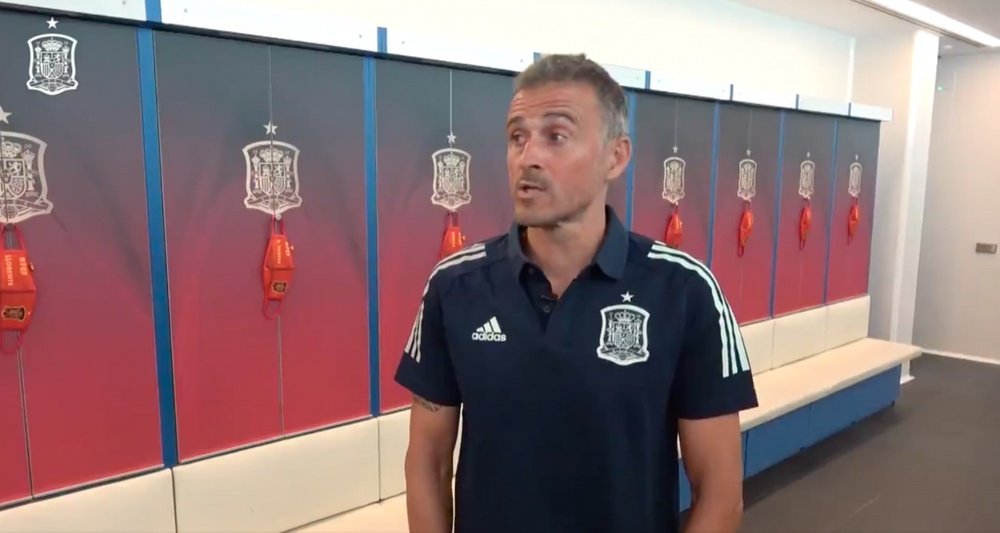 Luis Enrique dio la lista. Captura/SeFútbol