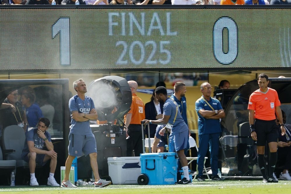 Assim terminaram os trabalhos do PSG na temporada 2024-25. EFE