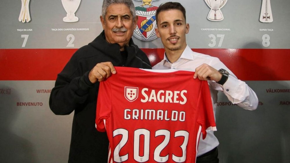 Grimaldo, renovado hasta 2023. SL Benfica