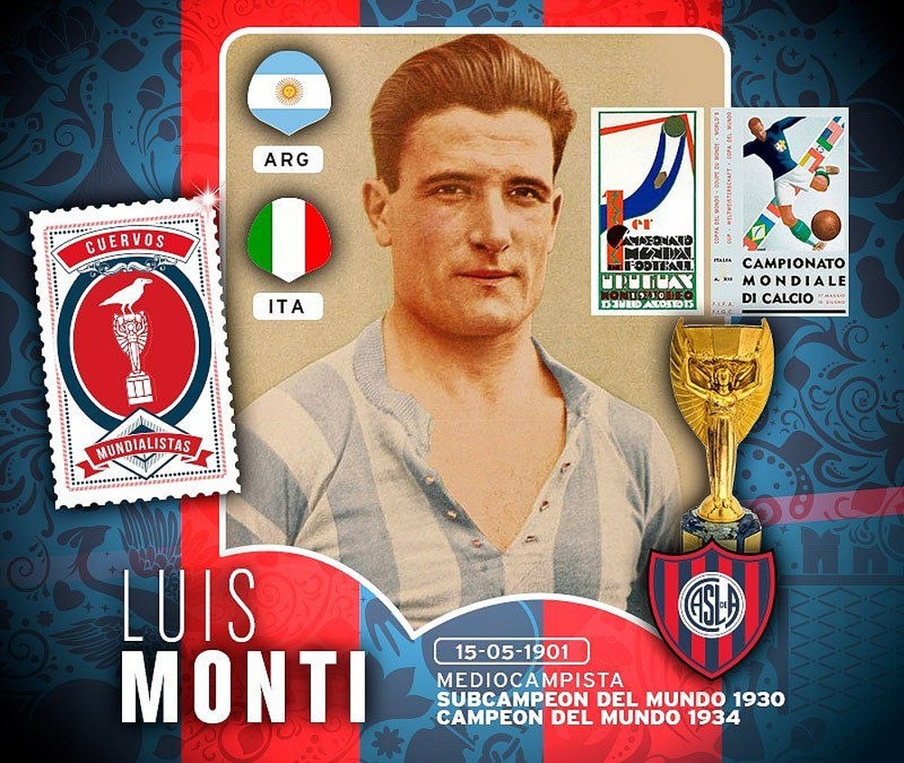 Monti remains a World Cup legend. Twitter/SanLorenzo