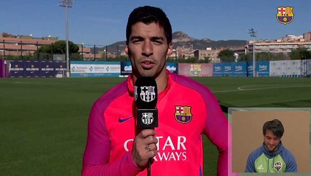 Suárez mandó un mensaje a sus compatriotas para la final de la MLS. FCBarcelona