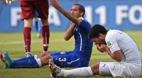 Chiellini admitted he overreacted to Suarez bite Fifa official