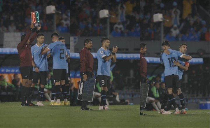 Suárez volvió con Uruguay tras casi un año y asumió su rol