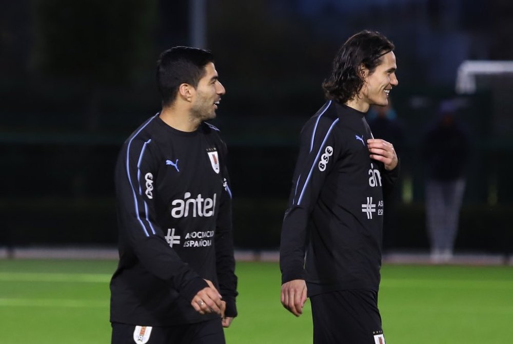Les deux attaquants en forme. Uruguay