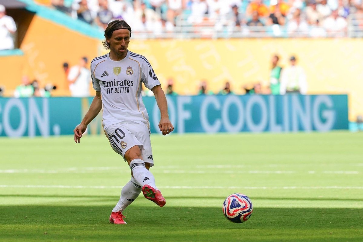 Modric, a por la decena de triunfos en el Mundial de Clubes. EFE