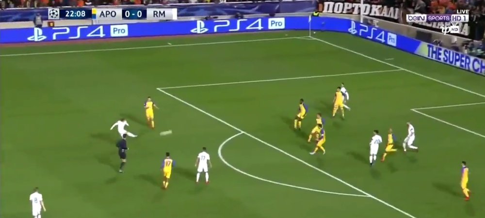 Modric volleyed home from outside the box. Twitter