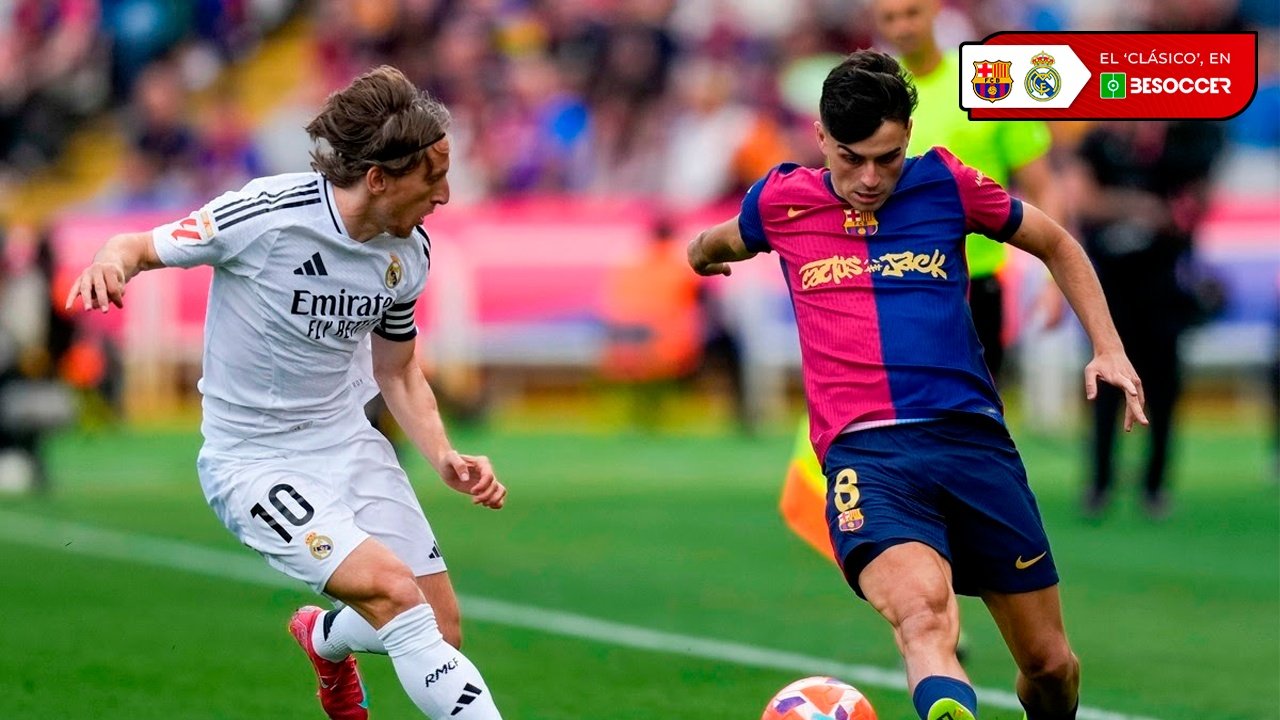 Modric igualó los 38 'Clásicos' de Iniesta. EFE