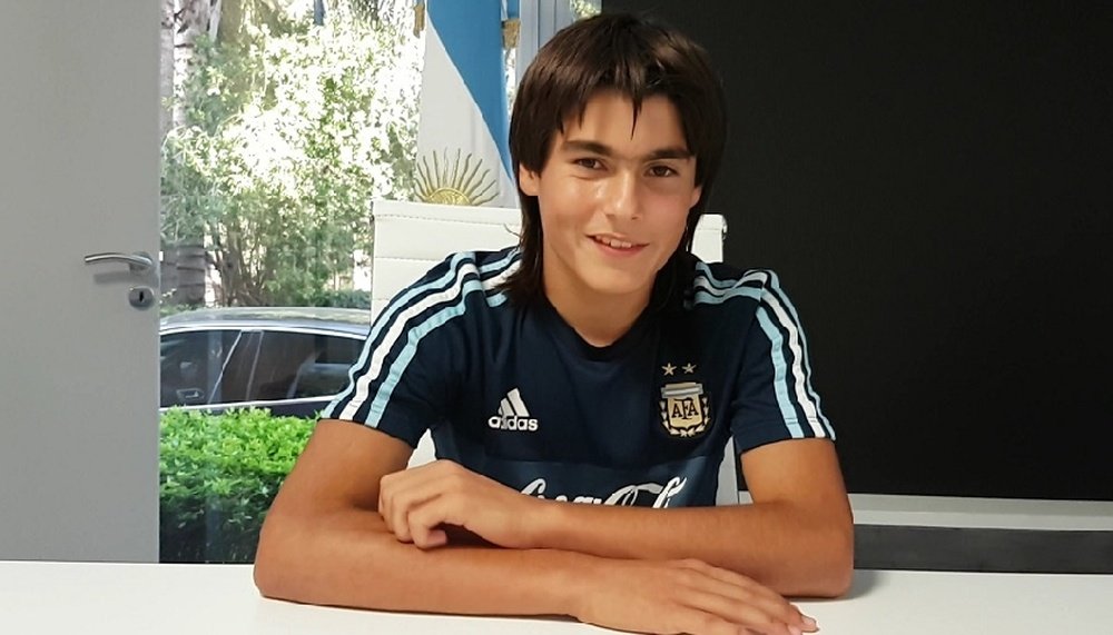 Luka Romero se queda con Argentina. SeleccionArgentina