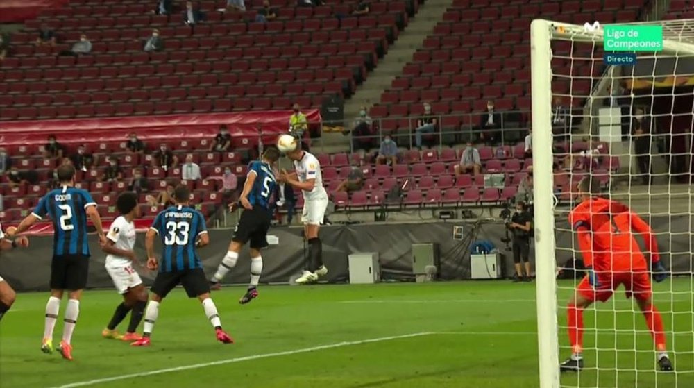 De Jong got his second and Godin scored for Inter. Captura/MovistarLigadeCampeones