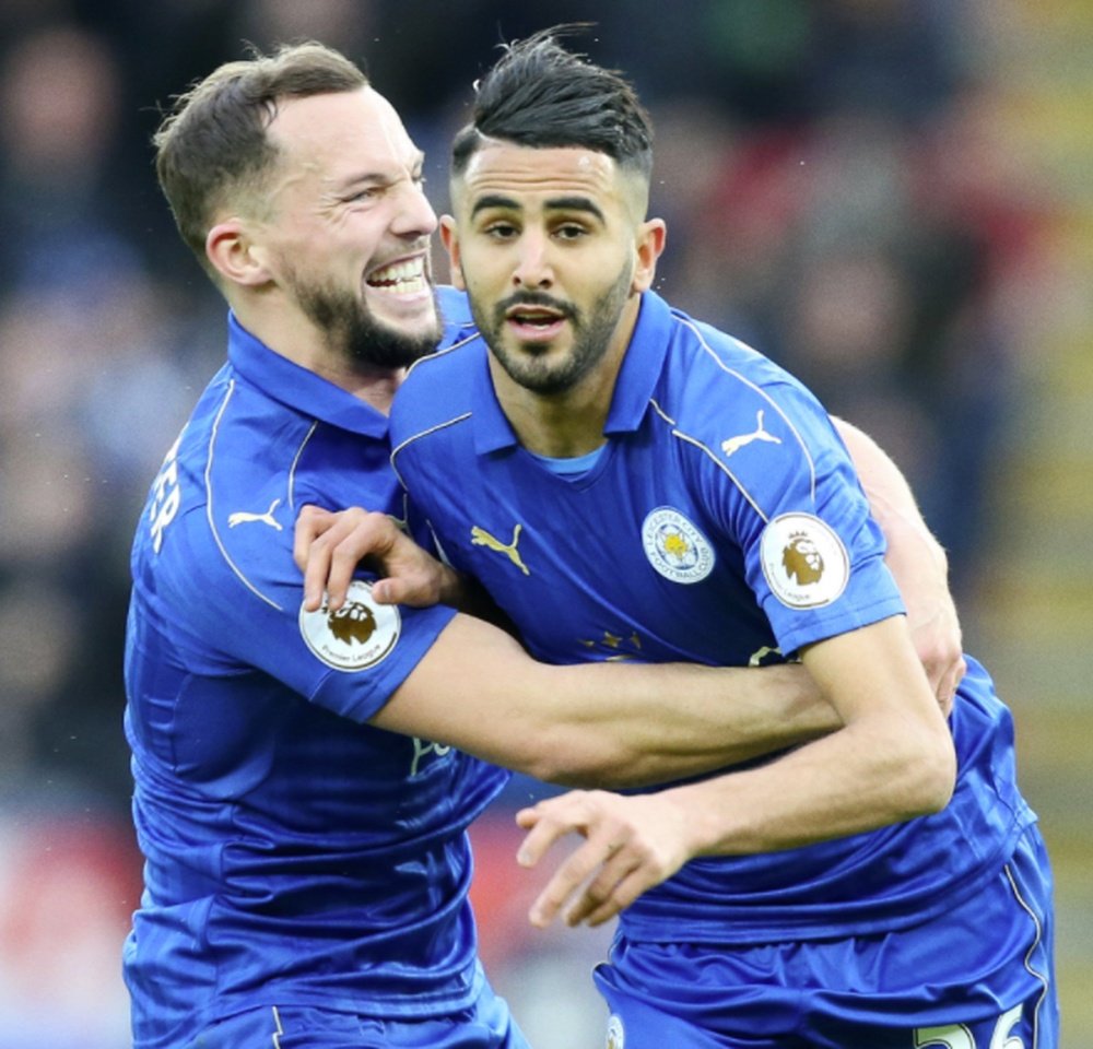 Mahrez scored 10 goals in 48 appearances for Leicester last season. Leicester