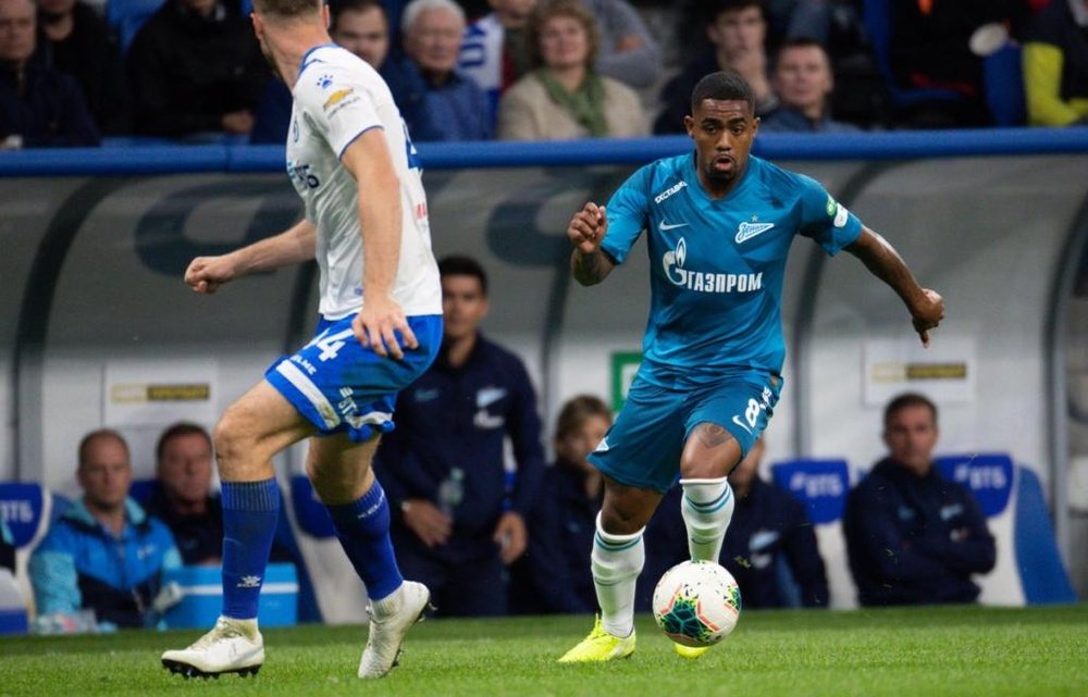 Malcom souhaite poursuivre en Russie. EFE