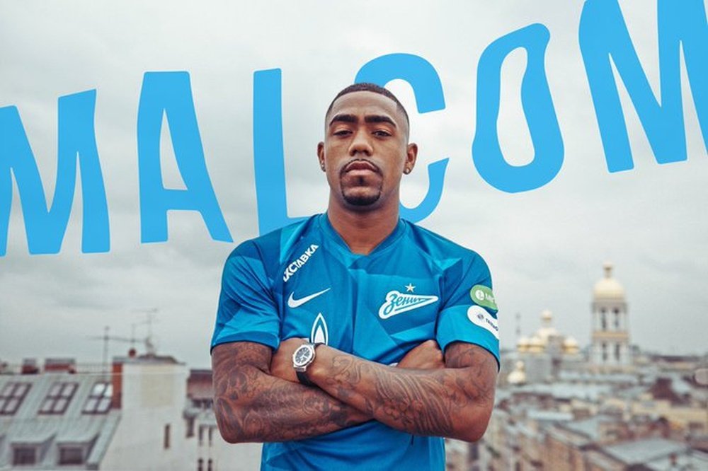 Malcom cost Zenit 40 million euros but has barely played for the club. FCZenit