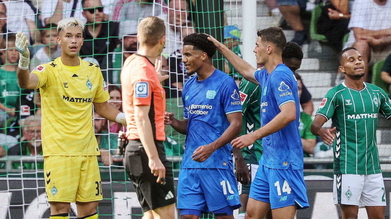 Malik Tillman Werder Bremen Bayer Leverkusen