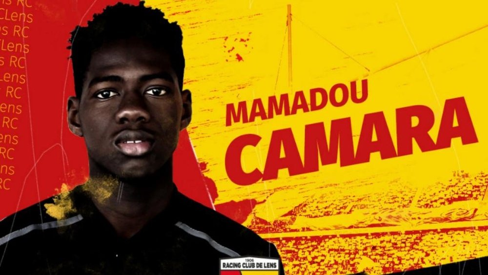Mamadou Camara, al Lens. RCLens