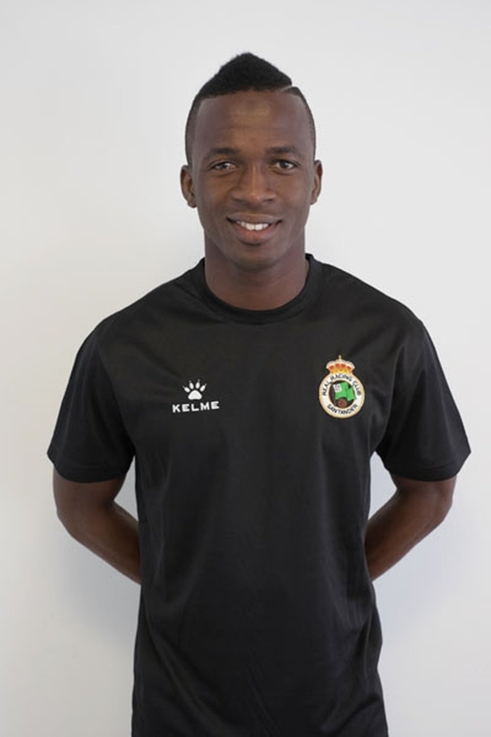  Mamadou Koné, delantero del Racing que se podría marchar esta temporada. RealRacing.