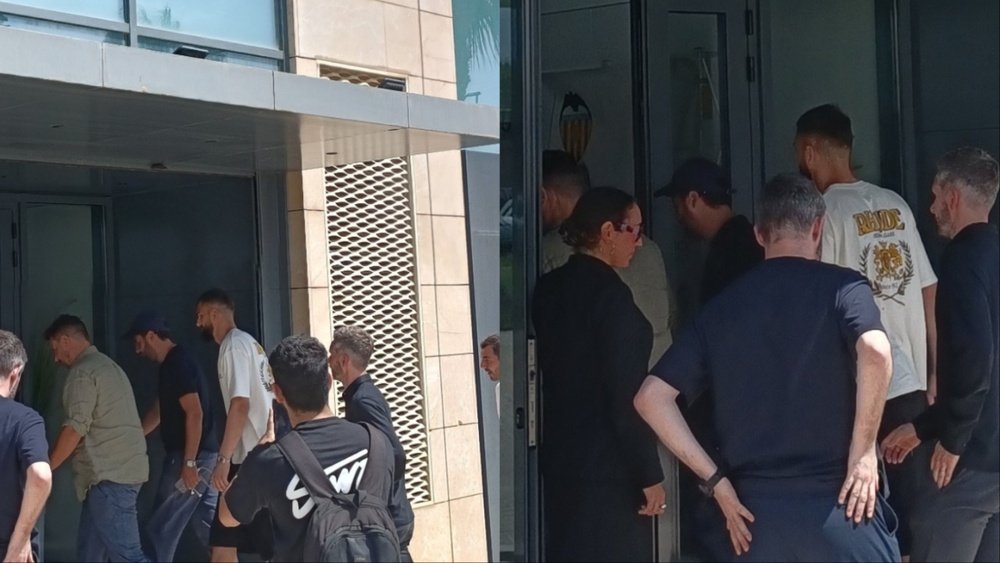 Mamardashvili has already completed his medicals to join Liverpool. Screenshots/X/TribunaVCF