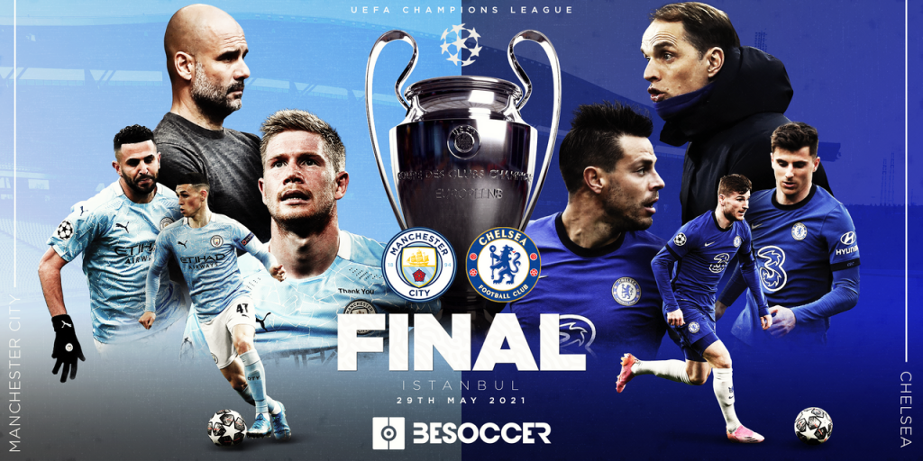 Man City v Chelsea in Champions League