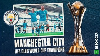 Manchester City won the Club World Cup for the first time to end 2023 with five trophies after a 4-0 win over Fluminense in Jeddah on Friday.
