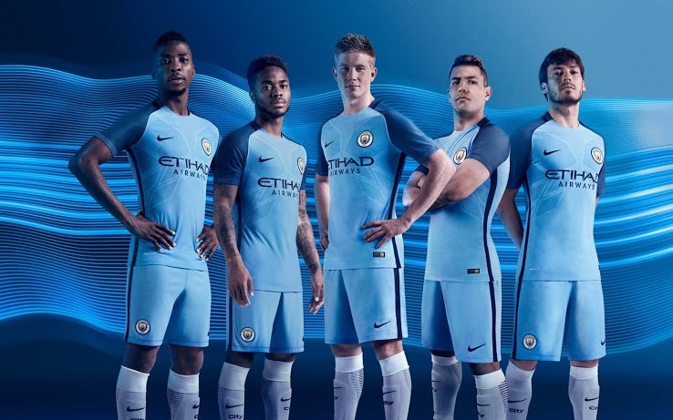 Helderheid Verslijten Abnormaal Manchester City unveil new home kit for 2016-17 season