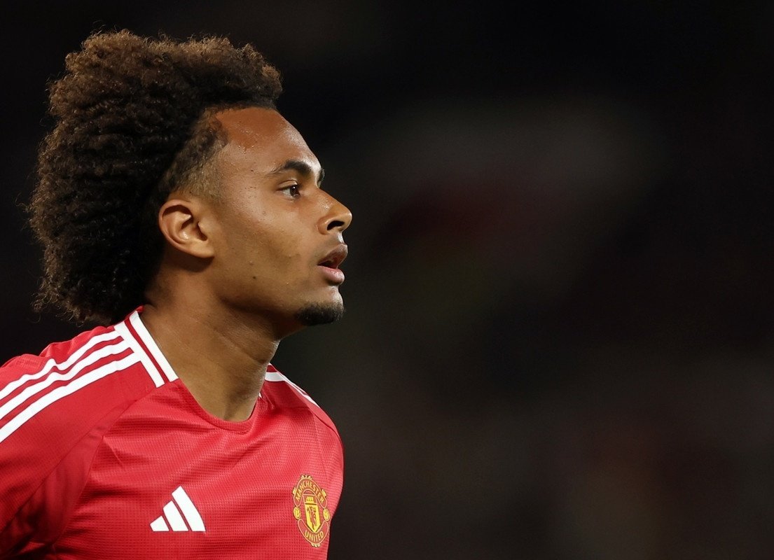 Zirkzee scored on his debut for Manchester United in the Premier League on Friday. EFE