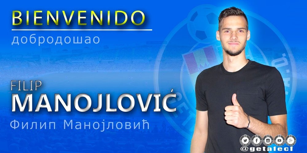 Manojlovic joue avec la sélection serbe. GetafeCF