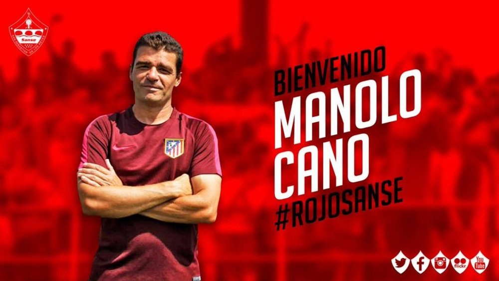 Manolo Cano firma por dos temporadas. Twitter/UDSanse