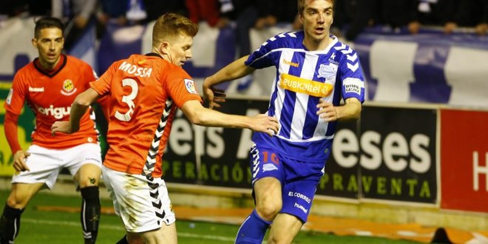 Manu Barreiro, durante su etapa en el Alavés. NàsticTarragona