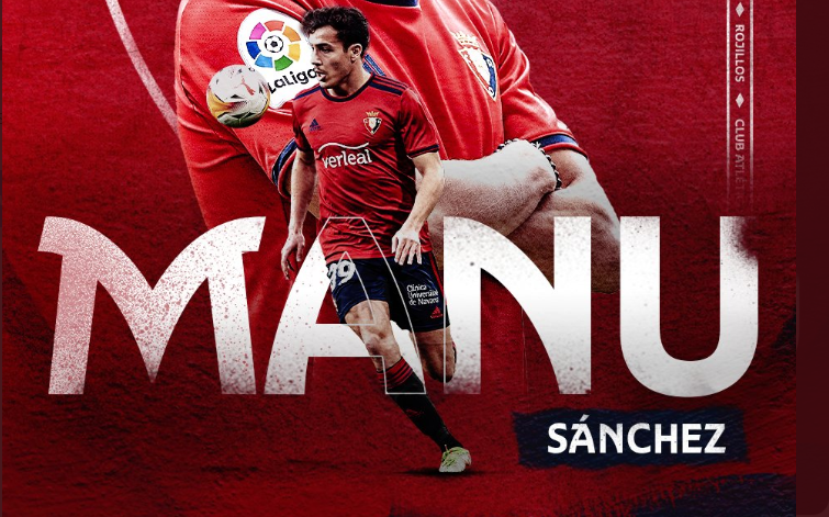Manu Sánchez vuelve a Osasuna
