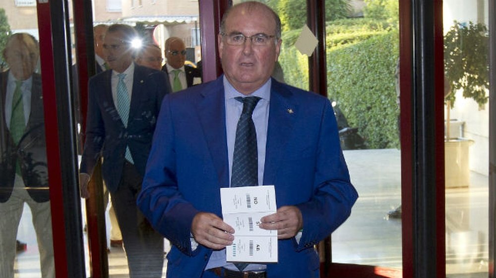 Castaño no está de acuerdo con la gestión del Betis. EFE