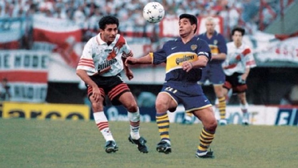Maradona played his final game 21 years ago. BocaJuniors