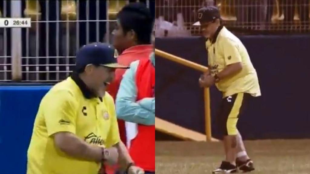 La noche de Maradona: victoria, baile y una final en el horizonte