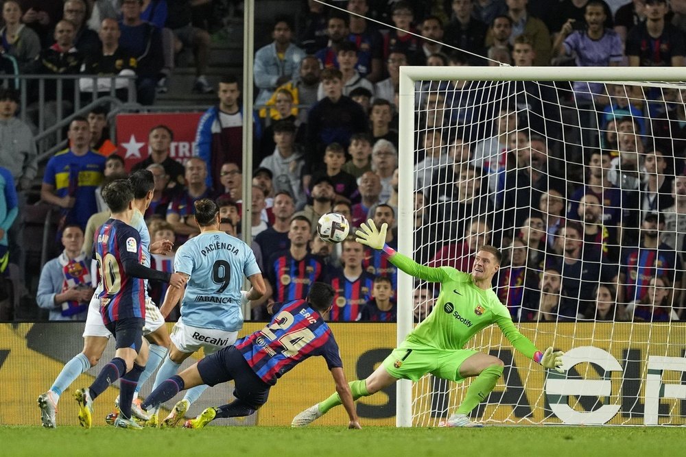 Penalties have become a nightmare for Ter Stegen. EFE