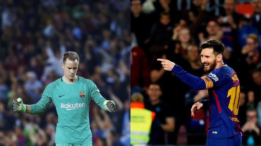 Ter Stegen and Messi are hoping to collect personal accolades. BeSoccer