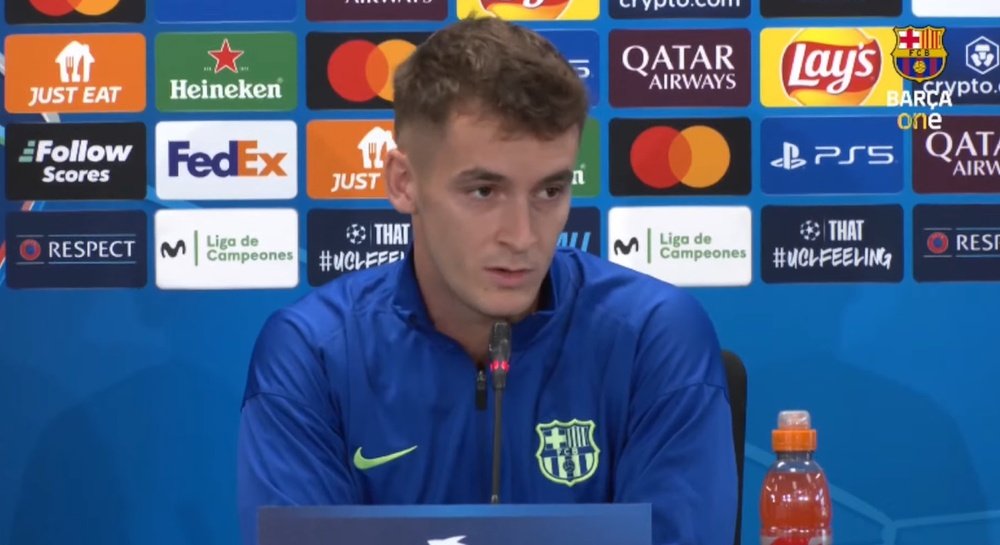 Casado said Barca is fully focused on the game against Young Boys. SCREENSHOT/Barca One
