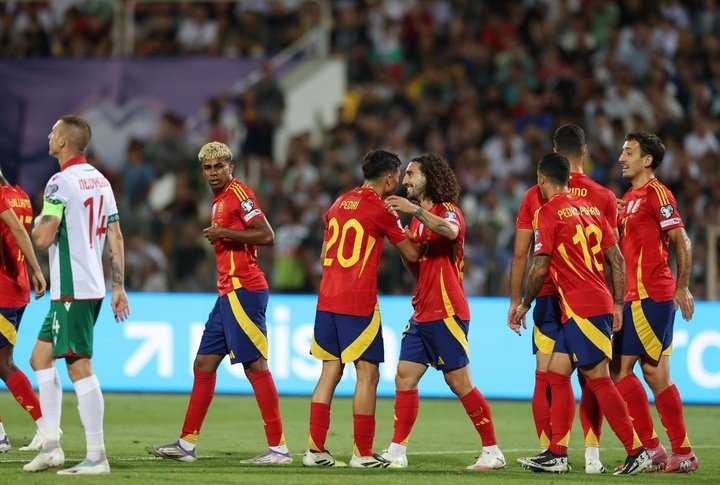 Spain have risen to the summit of the FIFA world rankings. EFE