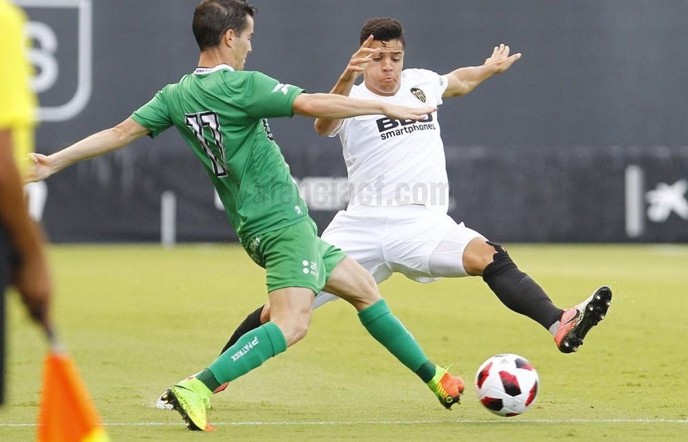 Marc Ferris dijo adiós a la temporada. Twitter/Academia_VCF