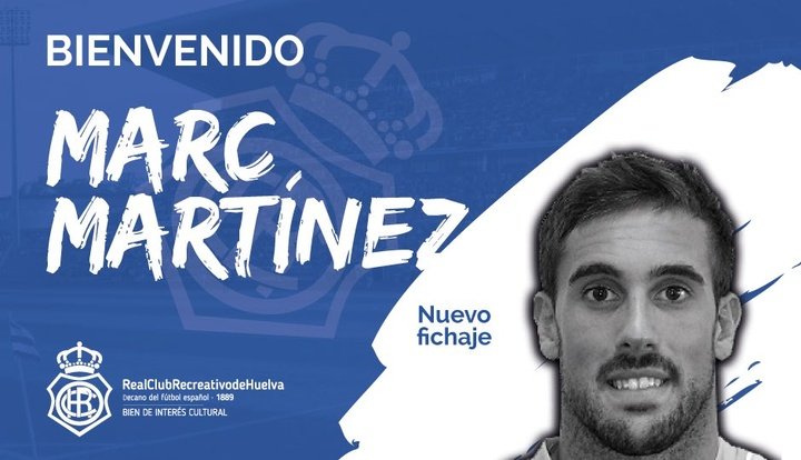 El Recreativo anuncia la llegada de Marc Martínez