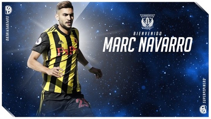 Marc Navarro completa el lateral derecho del Leganés