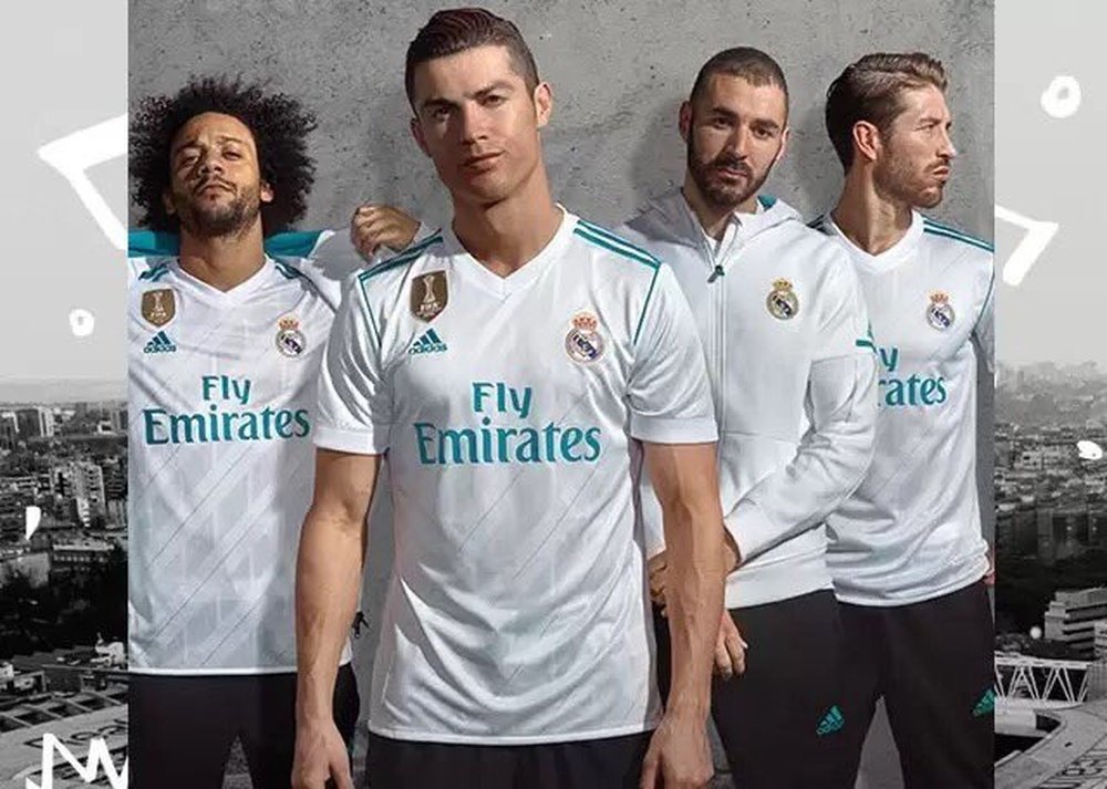 Le Real Madrid a dévoilé ses nouveaux maillots. Twitter