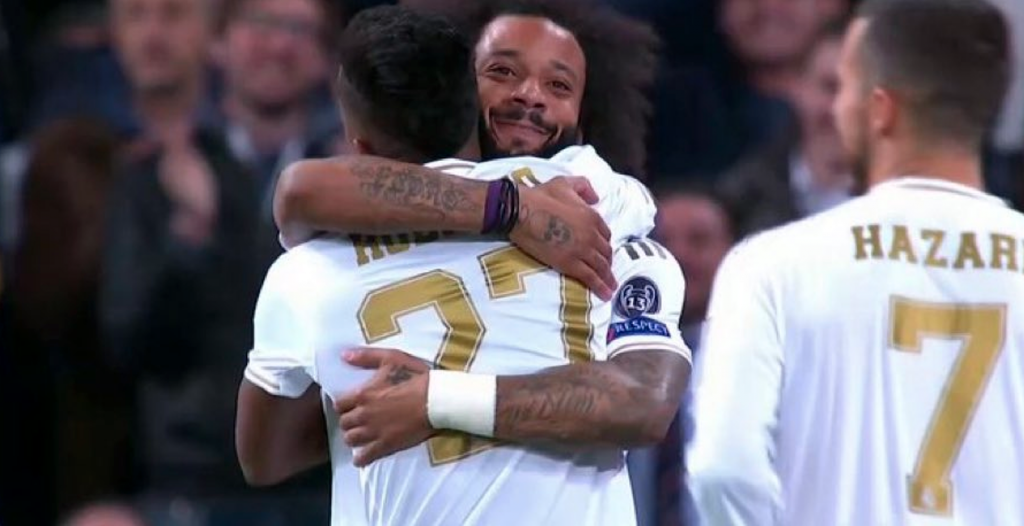 Marcelo, 2 assist e infortunio in 40'