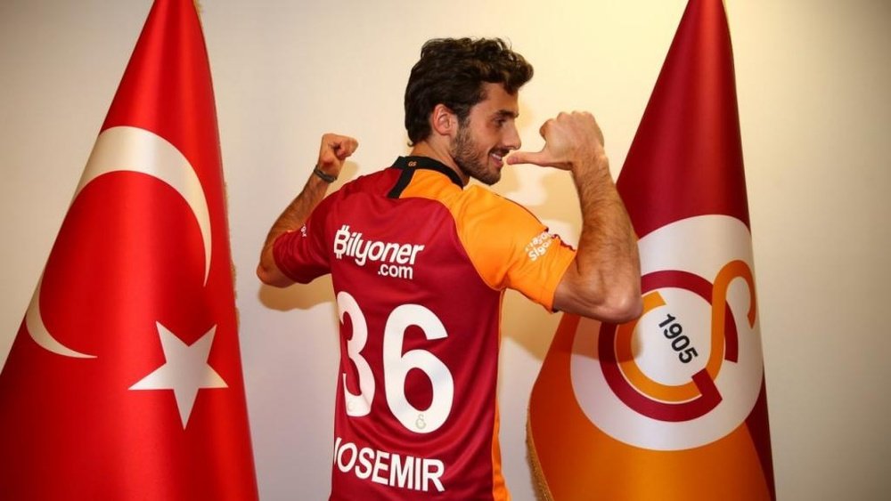 Saracchi  jouera en Turquie. Twitter/GalatasaraySK