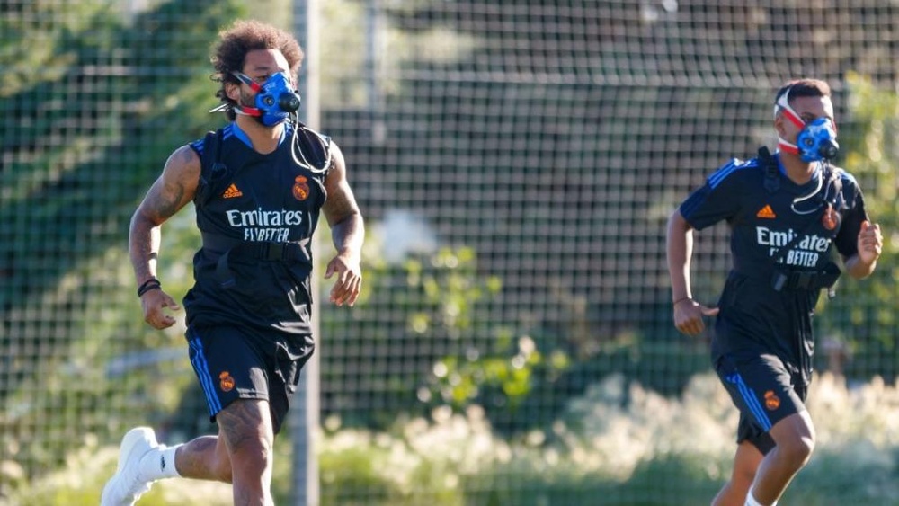 Marcelo regresó a los entrenamientos. RealMadrid
