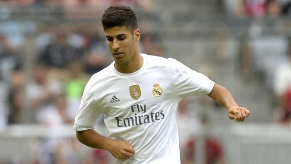 Marco Asensio, during a game for Madrid Real Madrid. Twitter