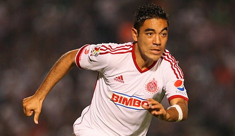 Marco Fabián, en un partido con el Chivas de Guadalajara. ChivasDeCorazon