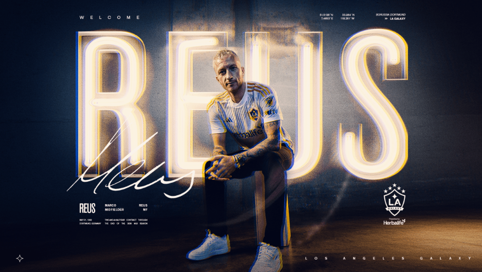 UFFICIALE - Marco Reus, nuovo giocatore dei LA Galaxy